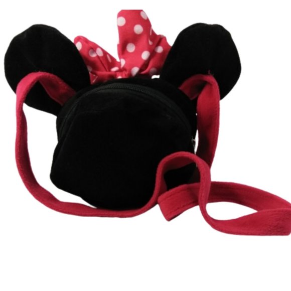 Disney Minnie Mouse Pink Bow Plush  purse bag - Picture 4 of 6